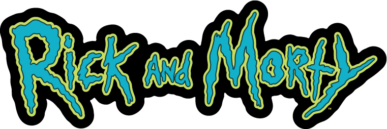 logo de rick y morty